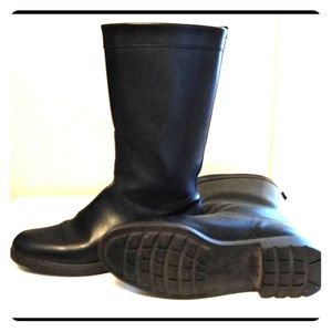 salvatore ferragamo leather boots